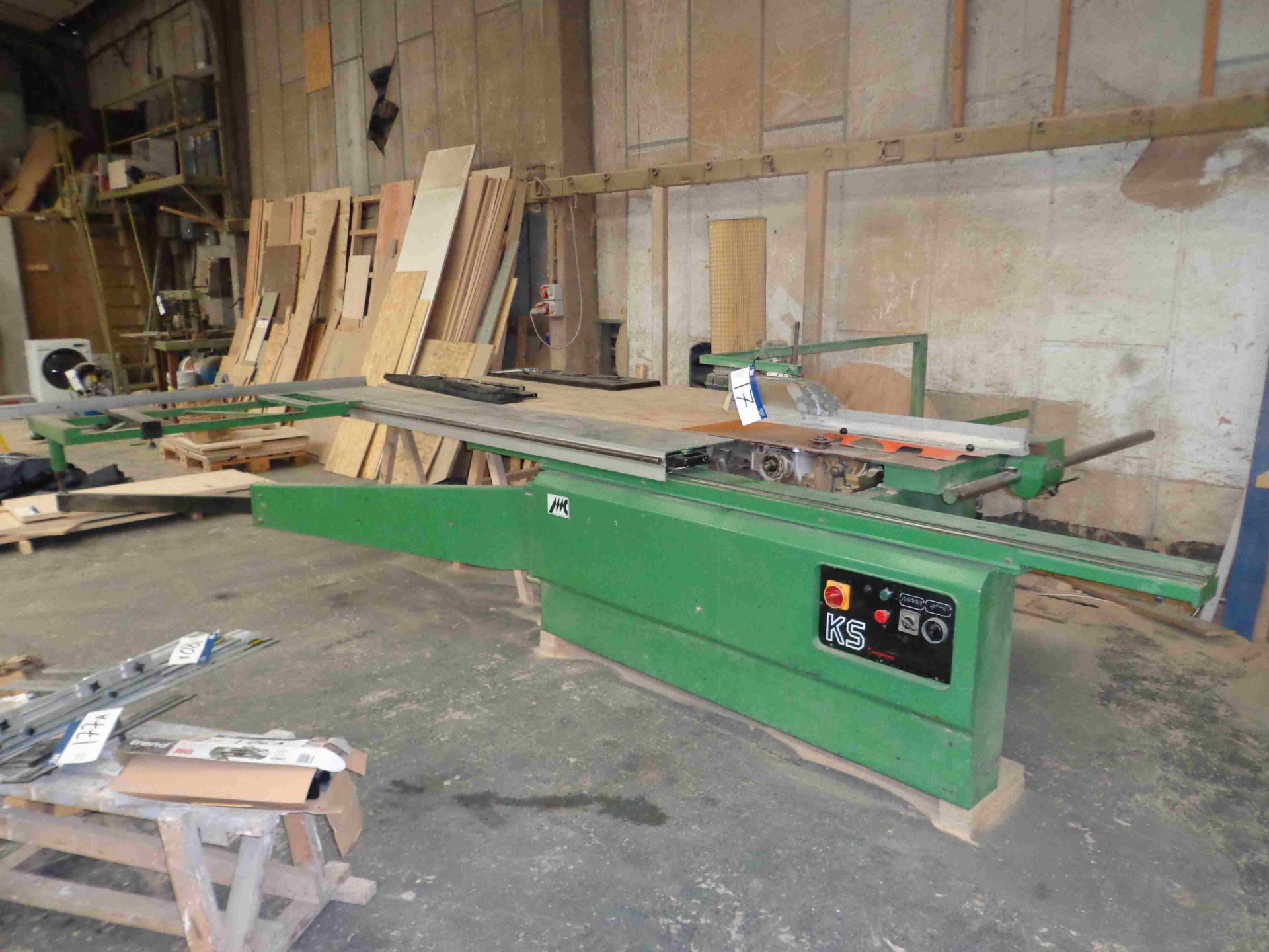 CARTIGIANA KS-3000 Panel Sizing Saw Bench s.w 85-1