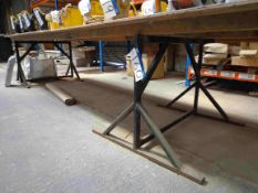 Two Steel Trestles