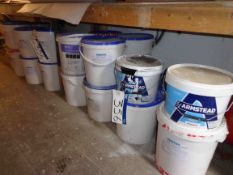 Quantity of Various Paints, Woodstain, Varnish