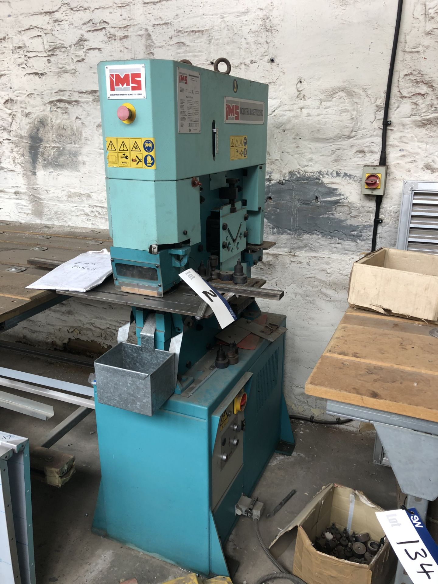 IMS HY50V Hydraulic Punch Press, Serial No: 5112,