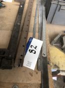 Four Steel Rulers and Two Sash Cramps