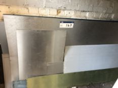 Various Sheets of Textured Stainless Steel