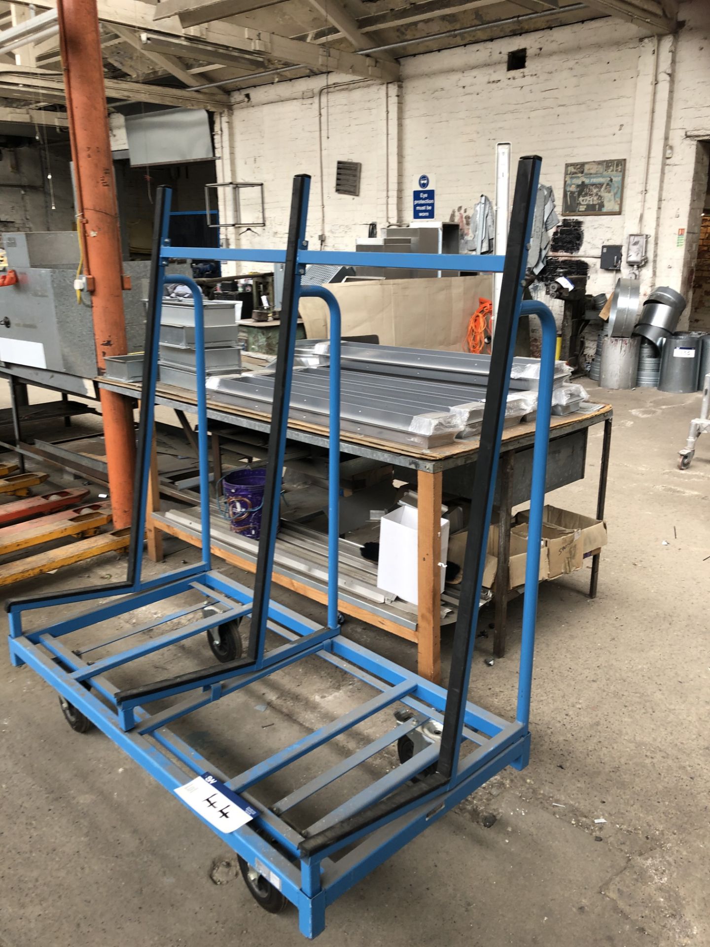 Mobile Steel A Frame Trolley