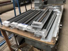 55 Stainless Steel Light Fittings, 1250x150mm