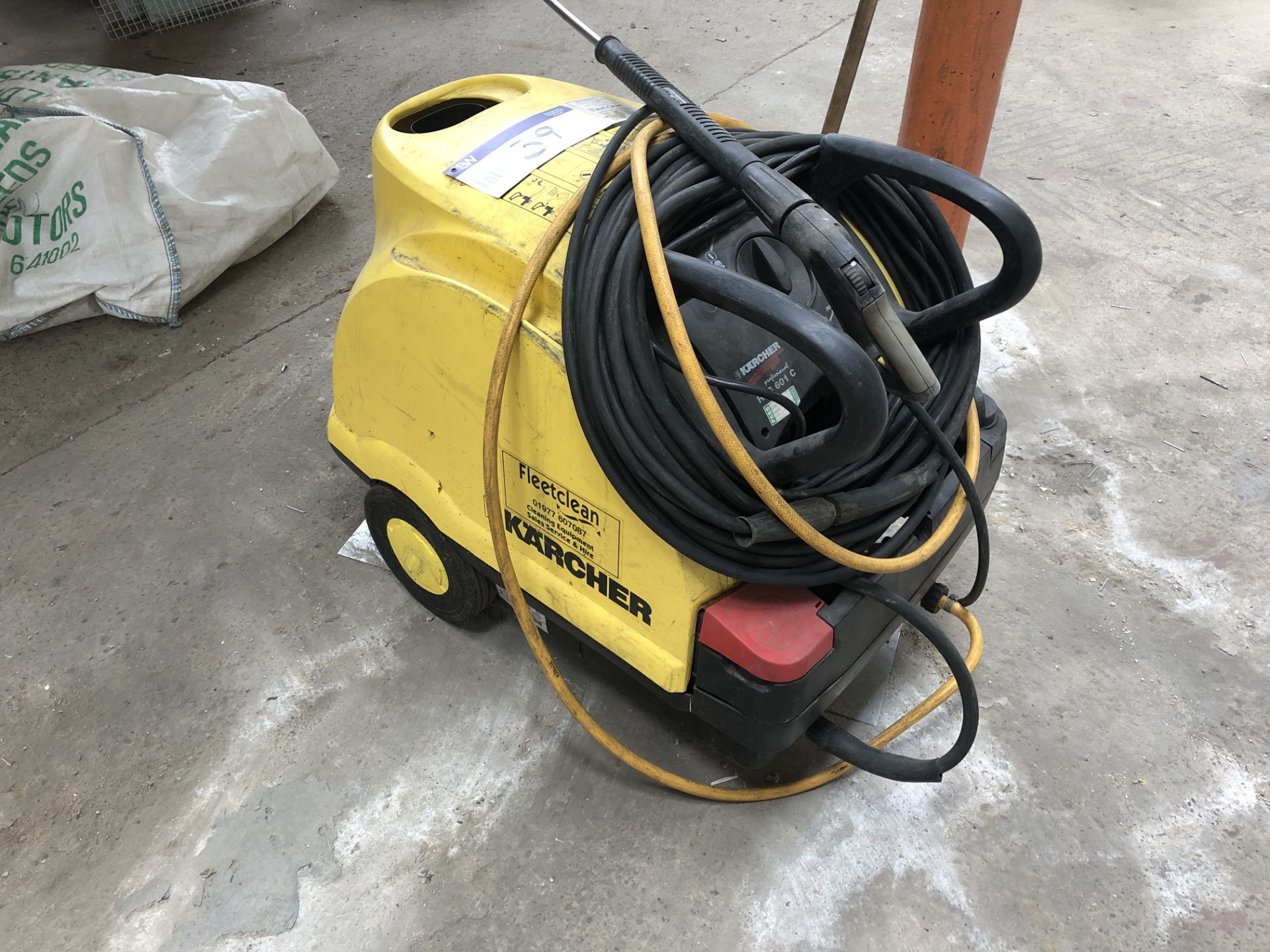 Karcher HDS601C Diesel Fired Hot Water Pressure Wa