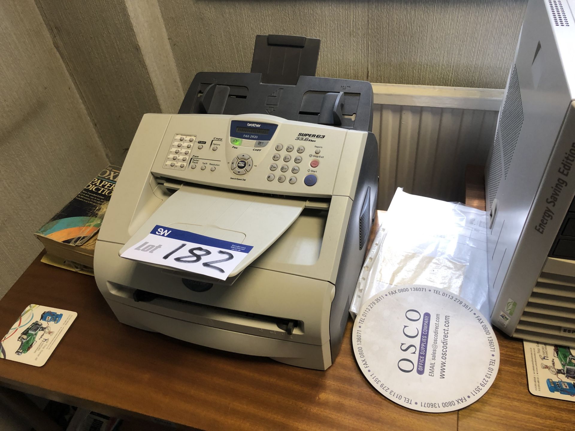 Brother 2920 Fax Machine