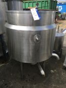 Fairfield Hitec Stainless Steel Jacketed Vessel, w