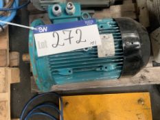 Brook Electric Motor, three phase, approx. 0.5m lo
