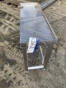 Stainless Steel Draining Table, with bottom outlet