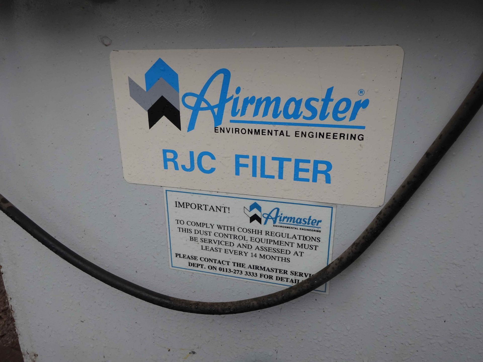 Airmaster RJC 18 1 36 Filter Unit, serial no. 9711 - Image 7 of 7