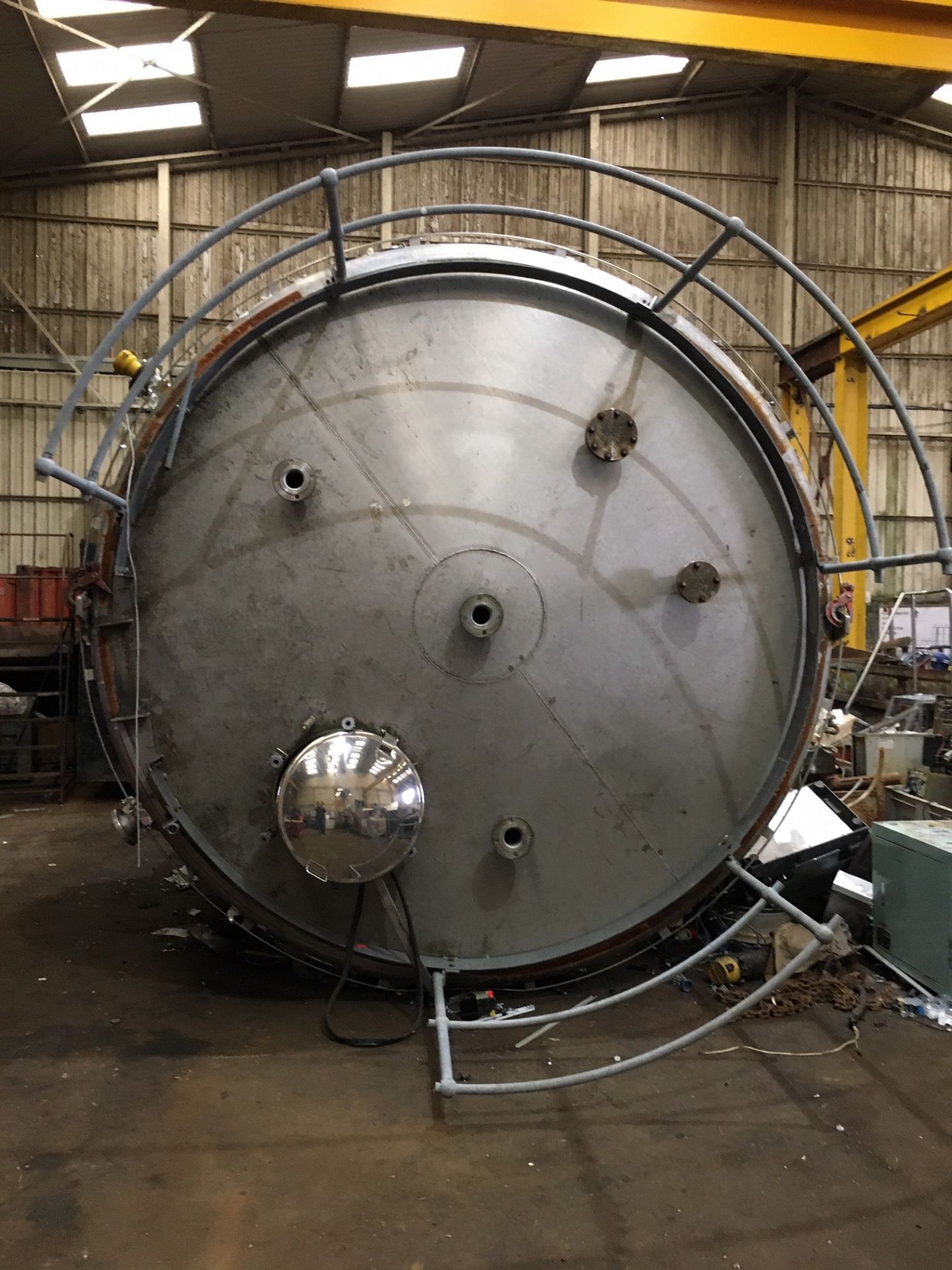 304 Stainless Steel Tank, approx. weight 3 tonnes, - Image 2 of 6