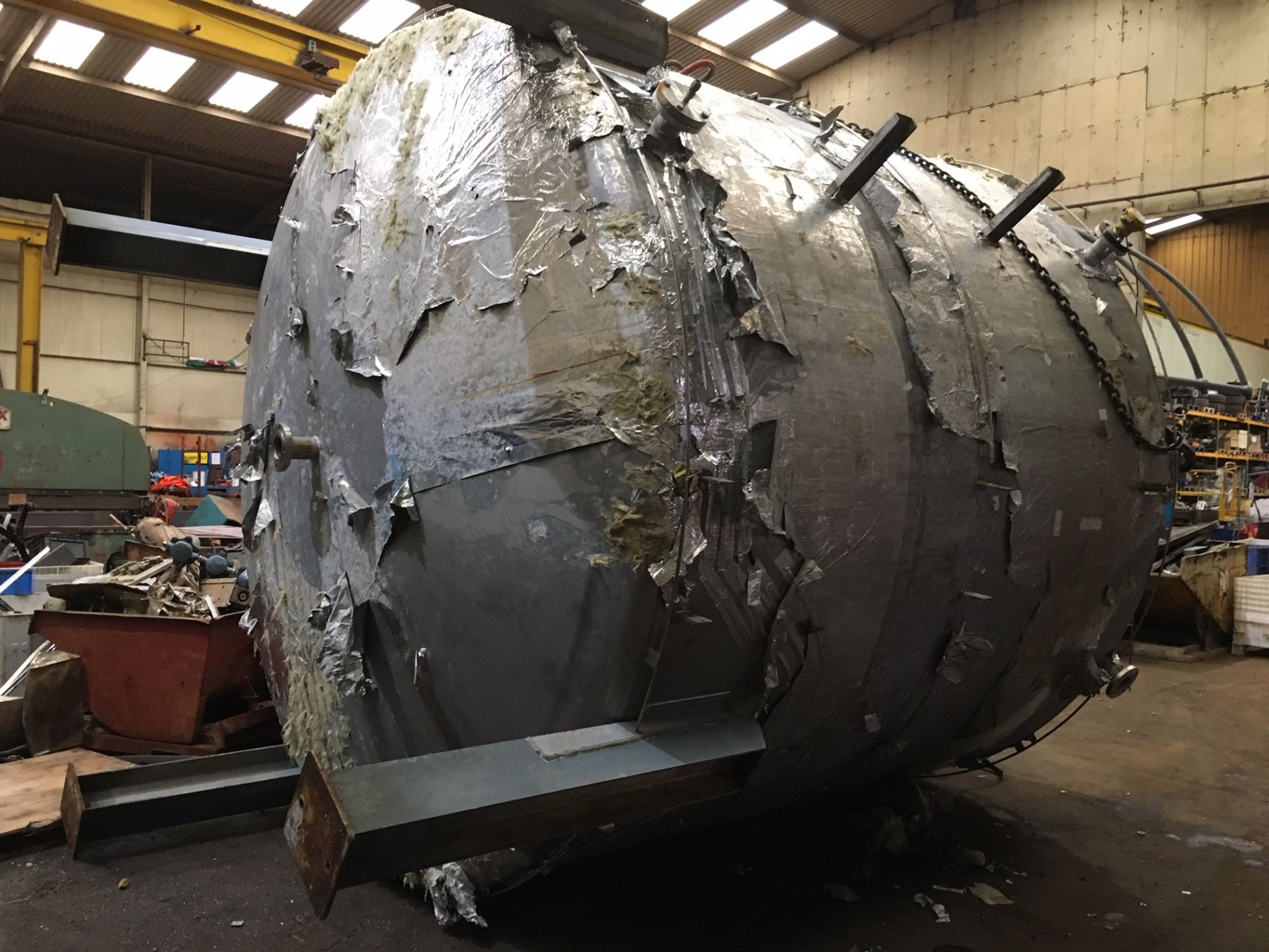 304 Stainless Steel Tank, approx. weight 3 tonnes, - Image 3 of 6