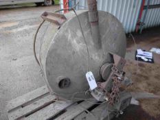 Stainless Steel Weighing Hopper, with load cell an