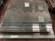 Quantity of Assorted Tempered Glass, as set out, l