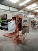 Spiroflow Valve Sack Bagging Machine, weighs bags