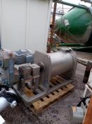 Industrial Powder Mixer, stainless steel construct