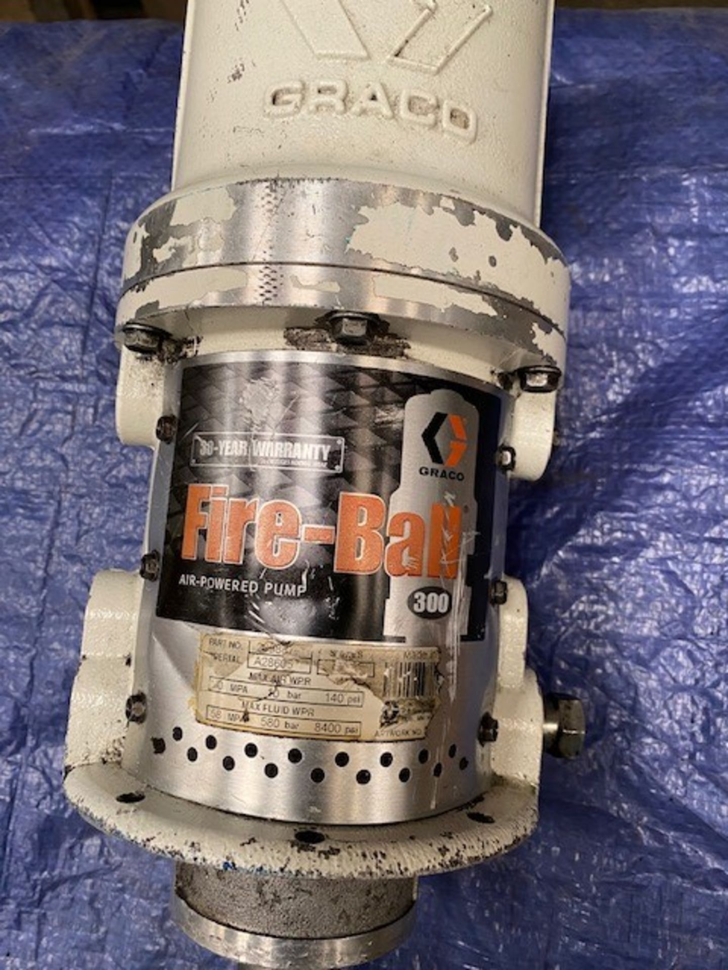 Graco Fireball 300 Type 002b Air Powered Pump, max - Image 2 of 3