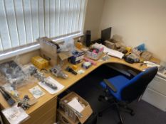 Assorted Coach Parts & Spares, as set out on desk