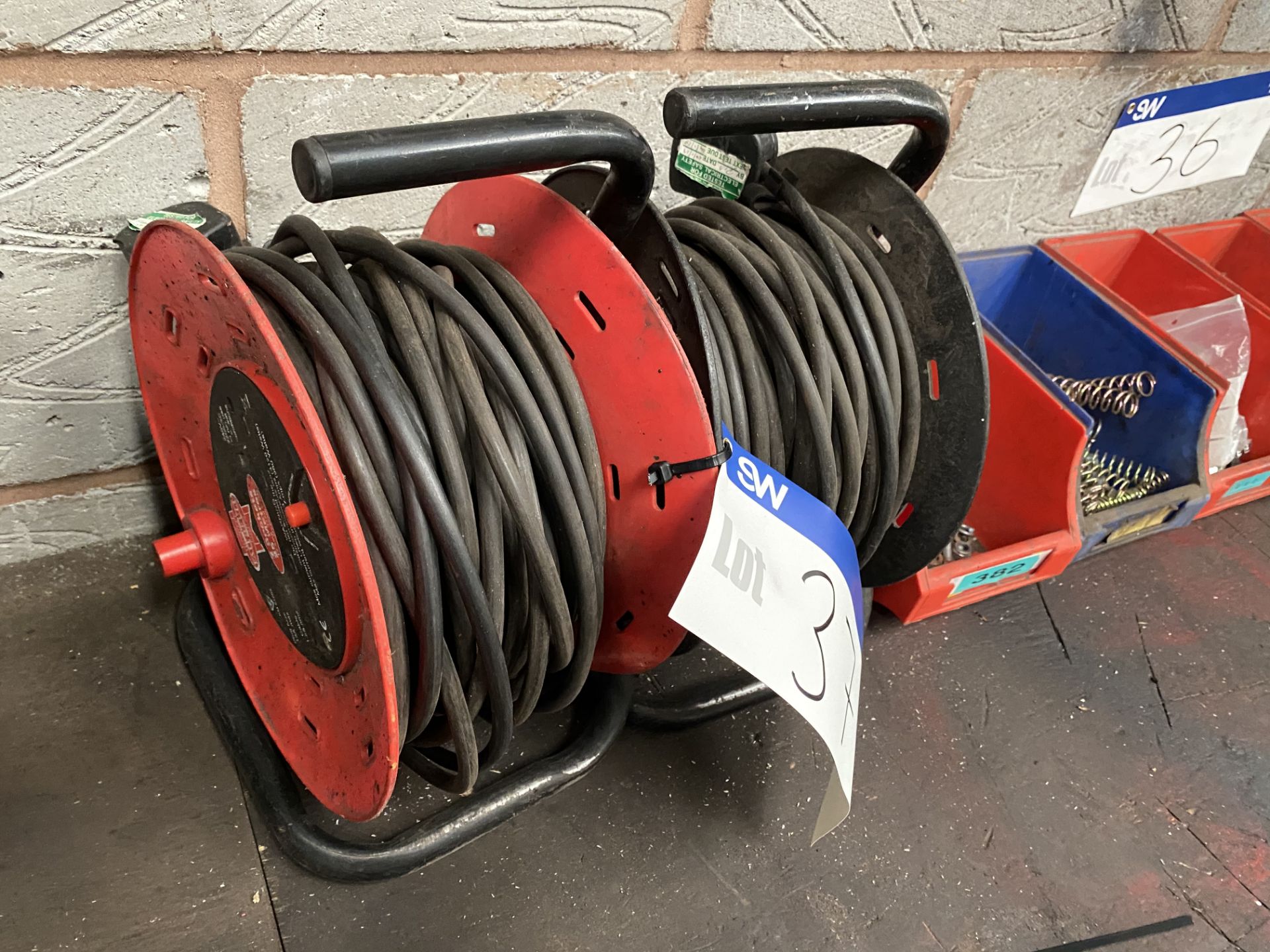 Two 240V Extension Reels