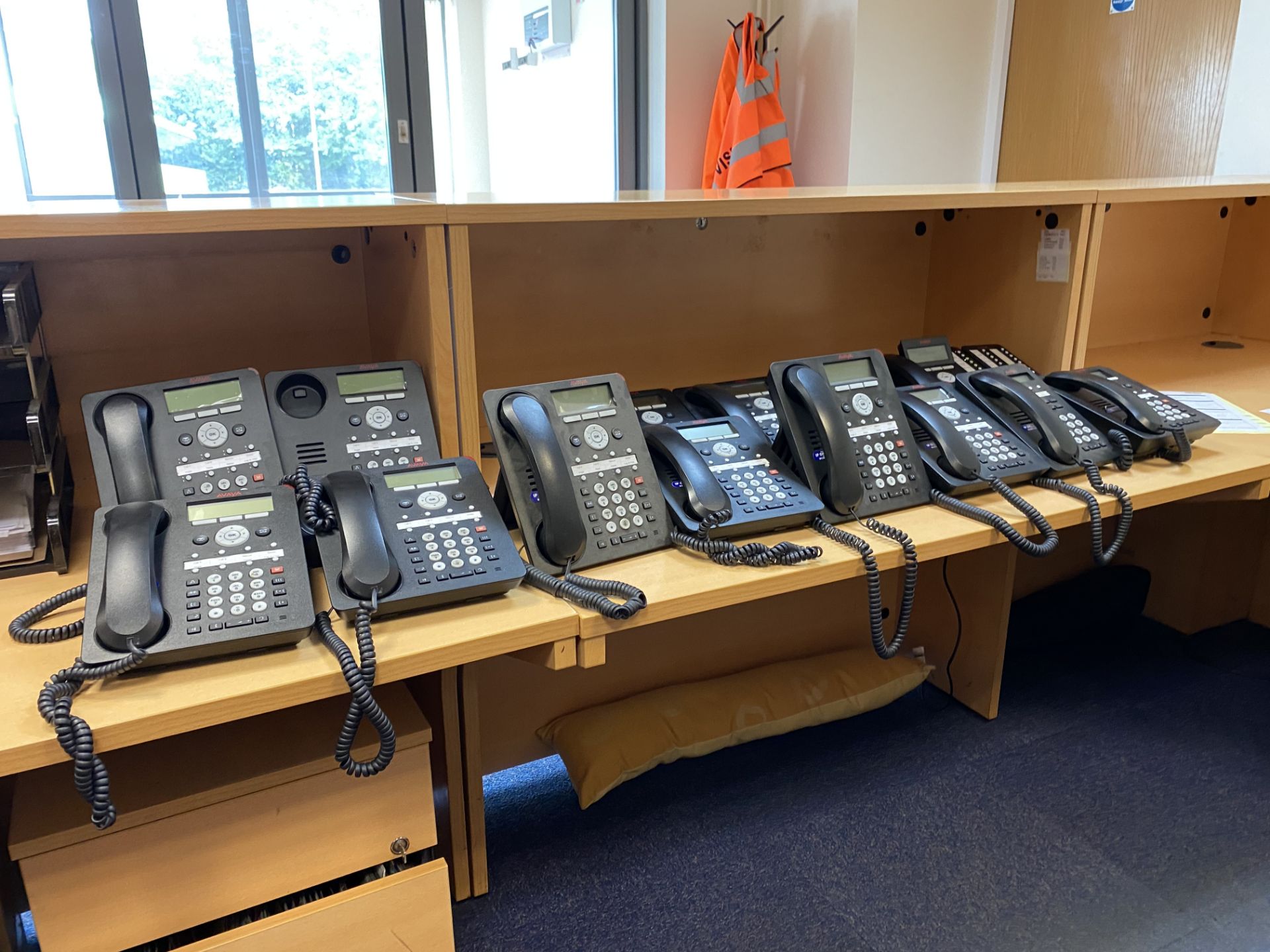 15 Assorted Avaya Telephone Handsets, mainly model 1408