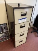 Harvey Four Drawer Steel Filing Cabinet