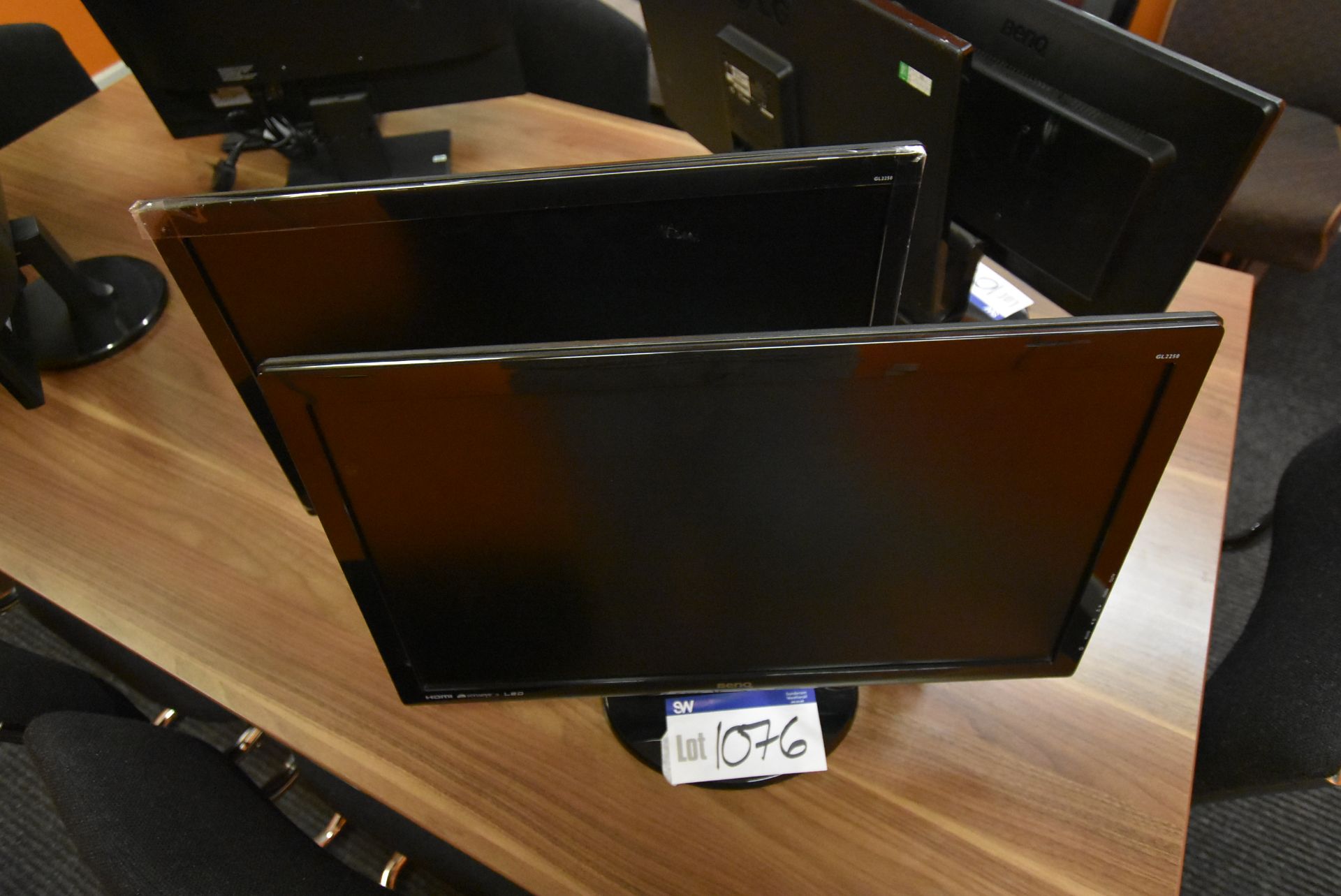 Two Flat Screen Monitors (offered by kind permissi
