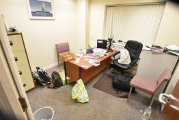 Loose Office Furniture Contents of Room, including