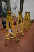 Four Axle Stands (Please note - this lot is subjec