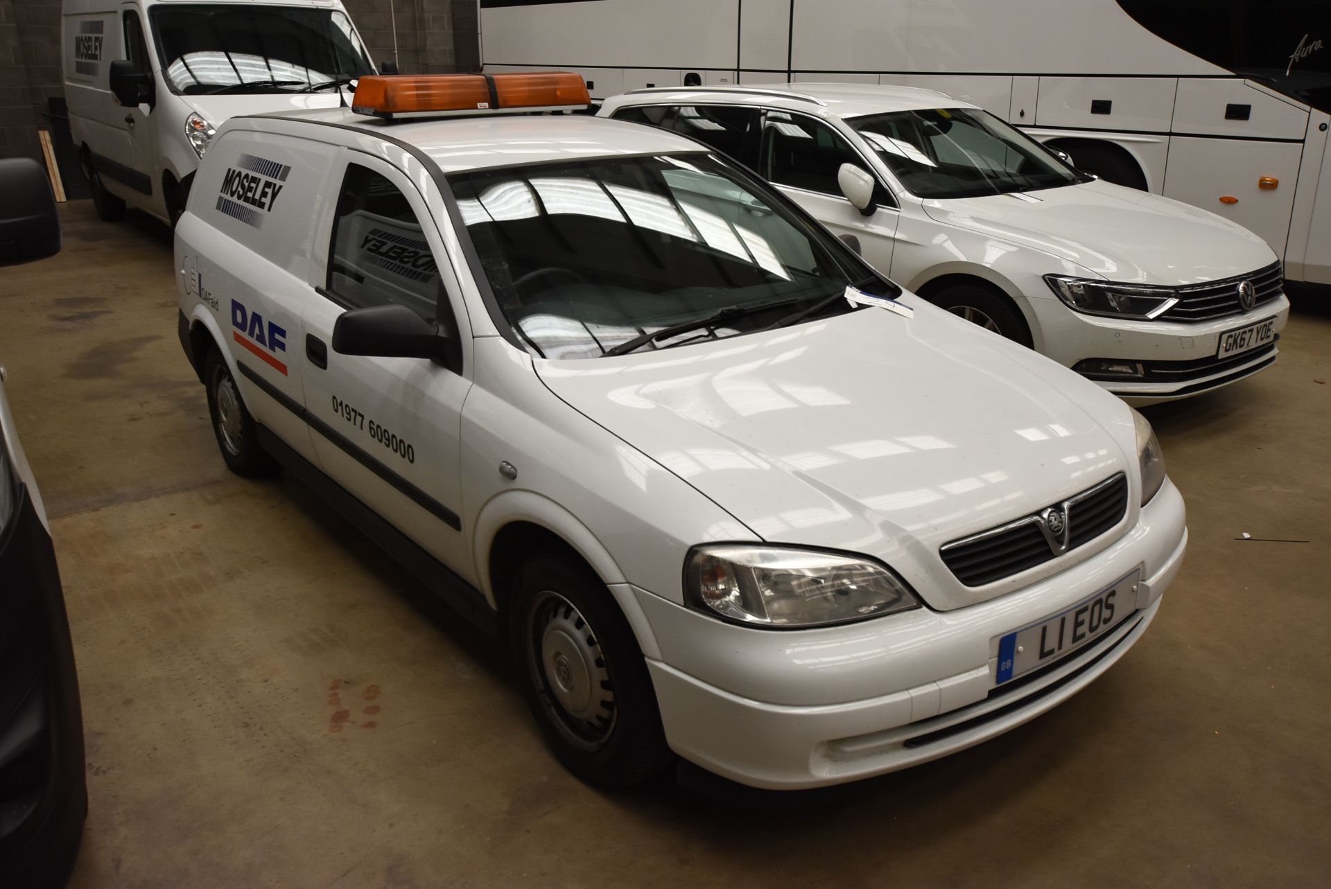 Vauxhall ASTA ENVOY DTI CAR DERIVED VAN, registrat