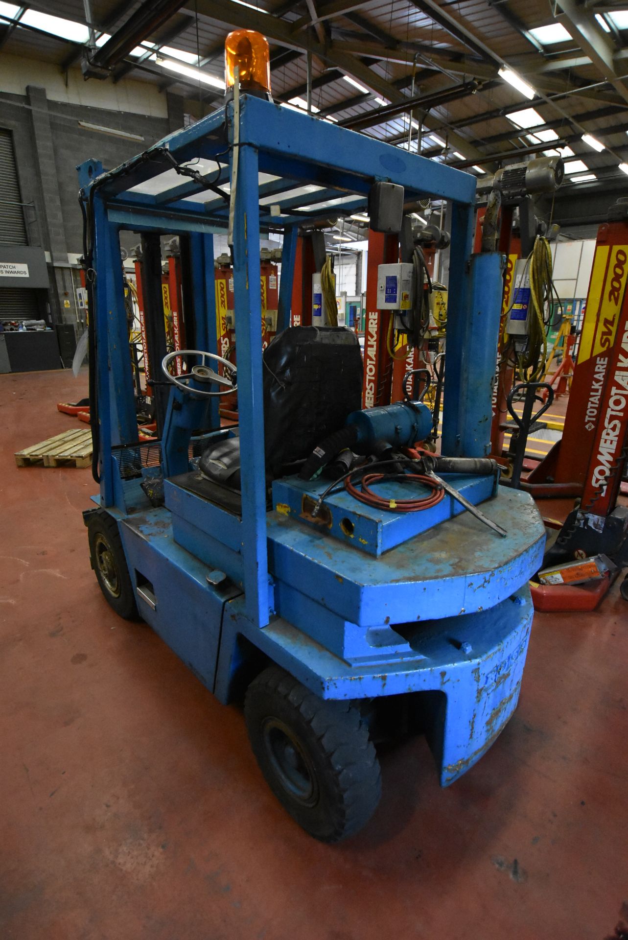 Boss PD5/14 DIESEL ENGINE FORK LIFT TRUCK, serial - Image 3 of 7