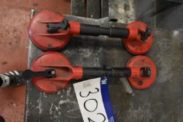 One Pair of Suction Clamps (Please note - this lot