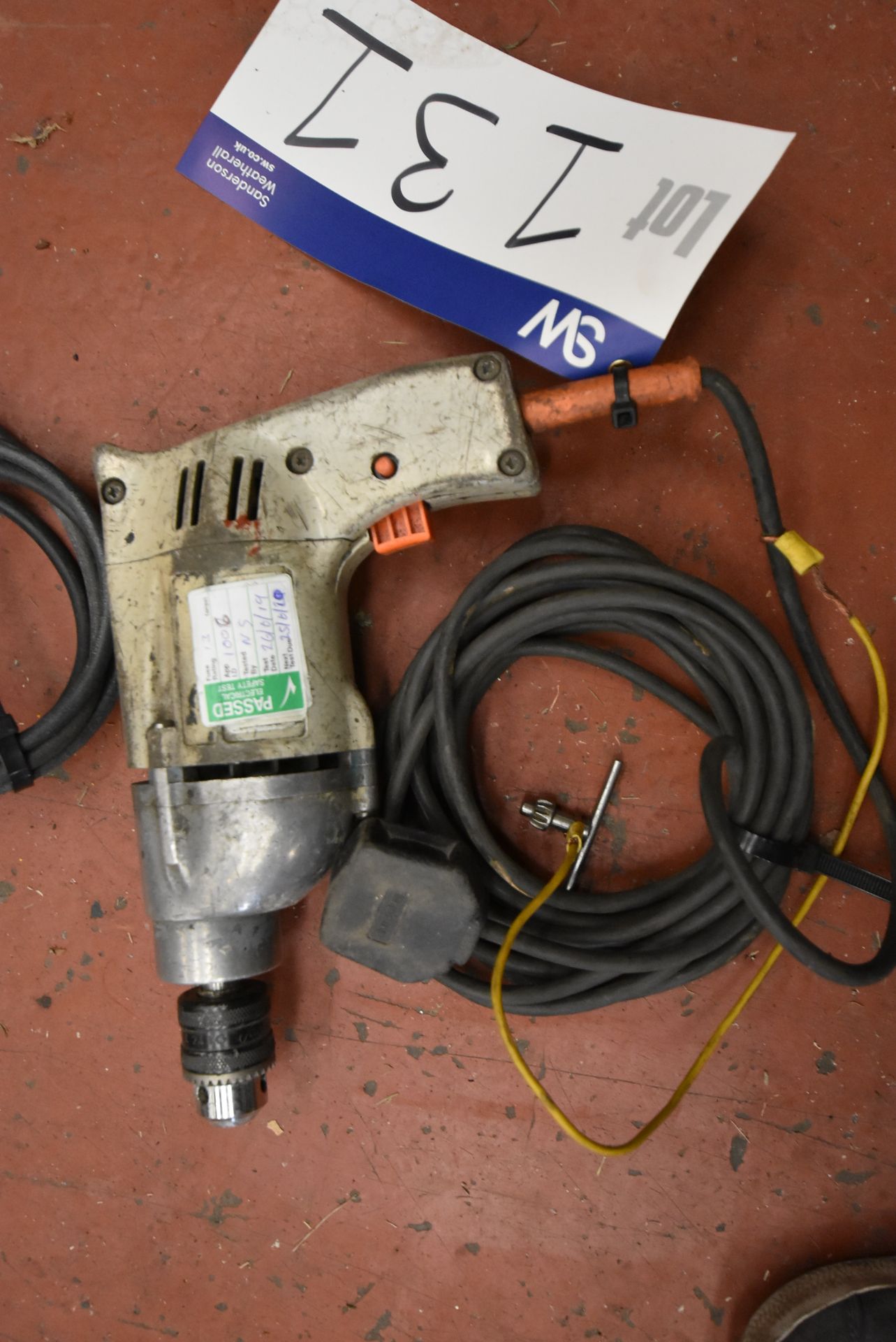 Portable Electric Drill (Please note - this lot is