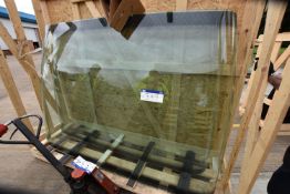 Two Van Hool Windscreens, in timber crate (Please