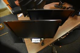Two Flat Screen Monitors (offered by kind permissi