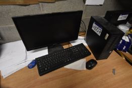 HP Core i3 Personal Computer (hard disk formatted)