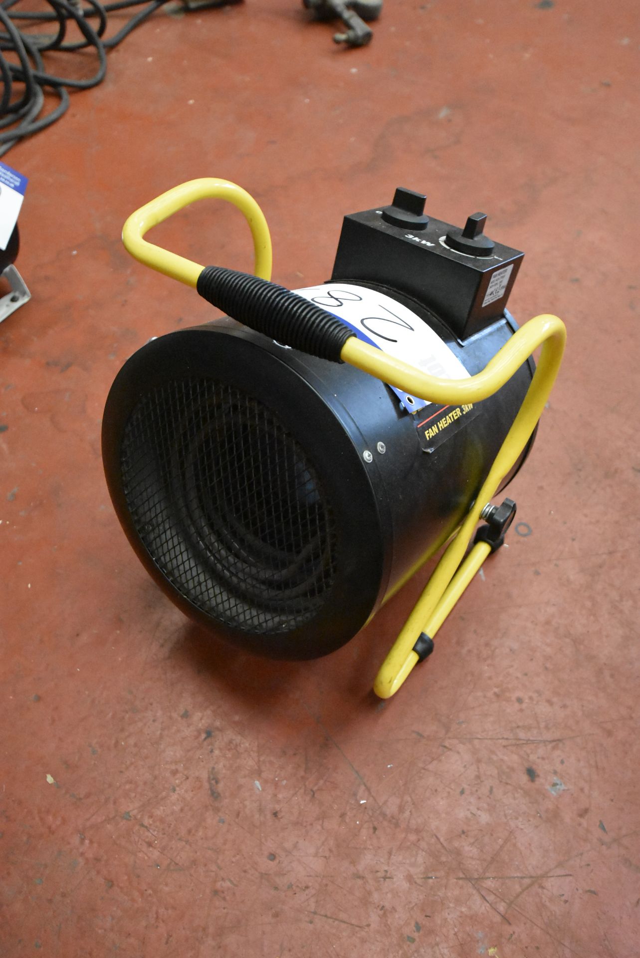 3kW Electric Fan Heater (Please note - this lot is