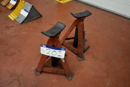 One Pair of Axle Stands (Please note - this lot is