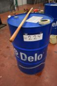 Approx. 30 litres 10W-40 Oil, in one drum (Please