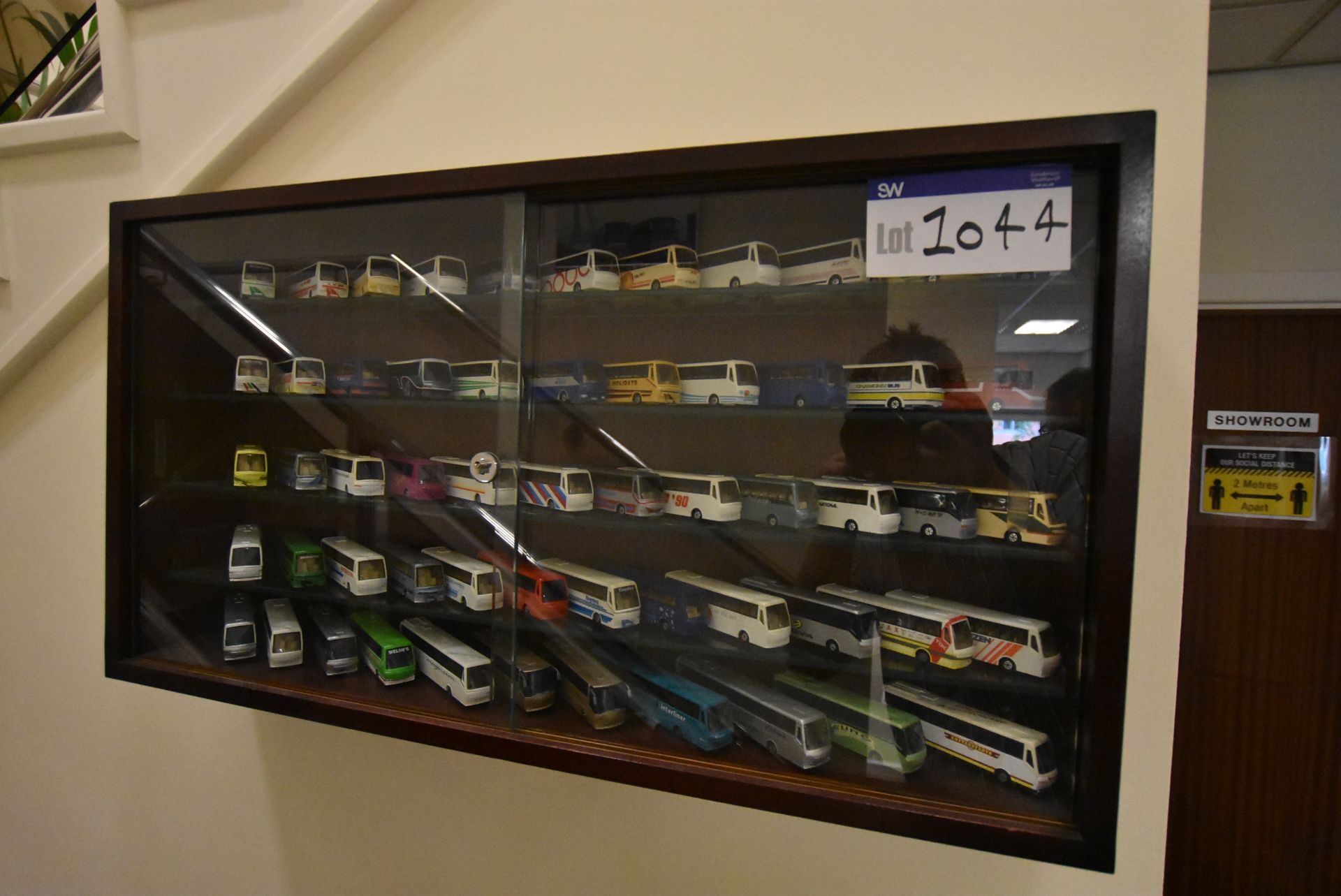 Contents of Glazed Display Cabinet (display cabine
