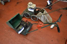 Qualcast Petrol Engine Cylinder Mower (Please note