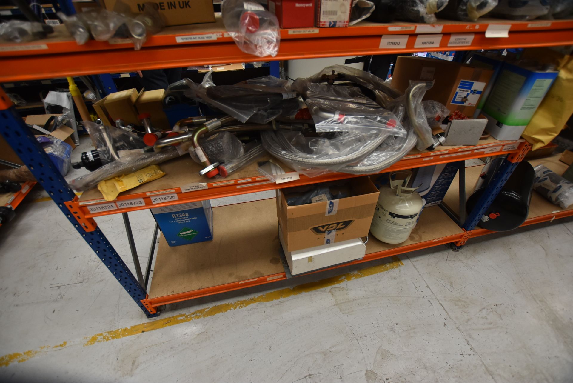 Loose Contents of One Bay of Steel Rack, comprisin - Image 9 of 9