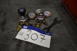 Two Gas Regulators (Please note - this lot is subj