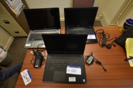 Three Laptops (hard discs formatted) (Please note