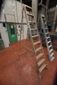 Ten Rise Folding Alloy Stepladder (Please note - t