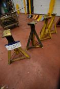 Four Axle Stands (Please note - this lot is subjec