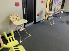 Three Childrens High Chairs