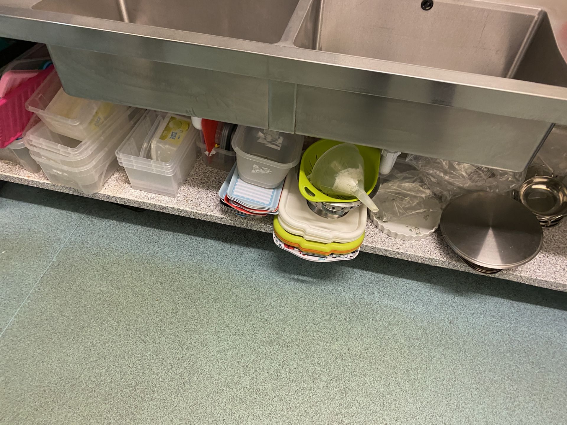 Assorted Crockery & Utensils, as set out in kitchen area - Image 2 of 5