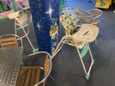 Five Children's High Chairs