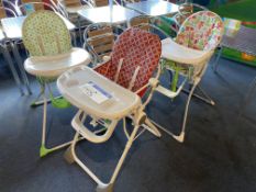 Three Children’s High Chairs