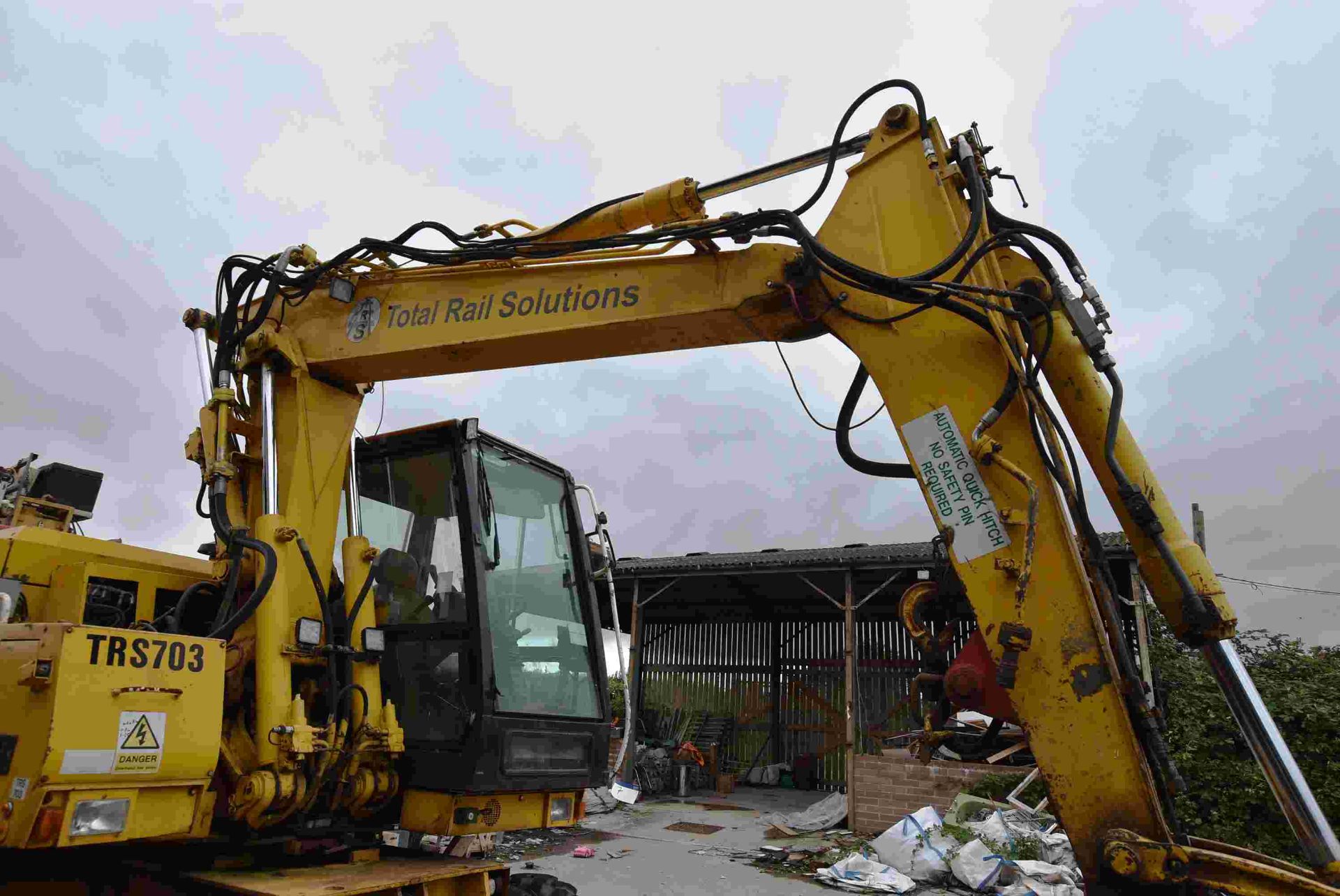 Rexquote Case SUPERAILER 988 SP2S ROAD RAIL EXCAVATOR, (type9B), serial no. CGG0232255, 2002, 11,305 - Image 3 of 18